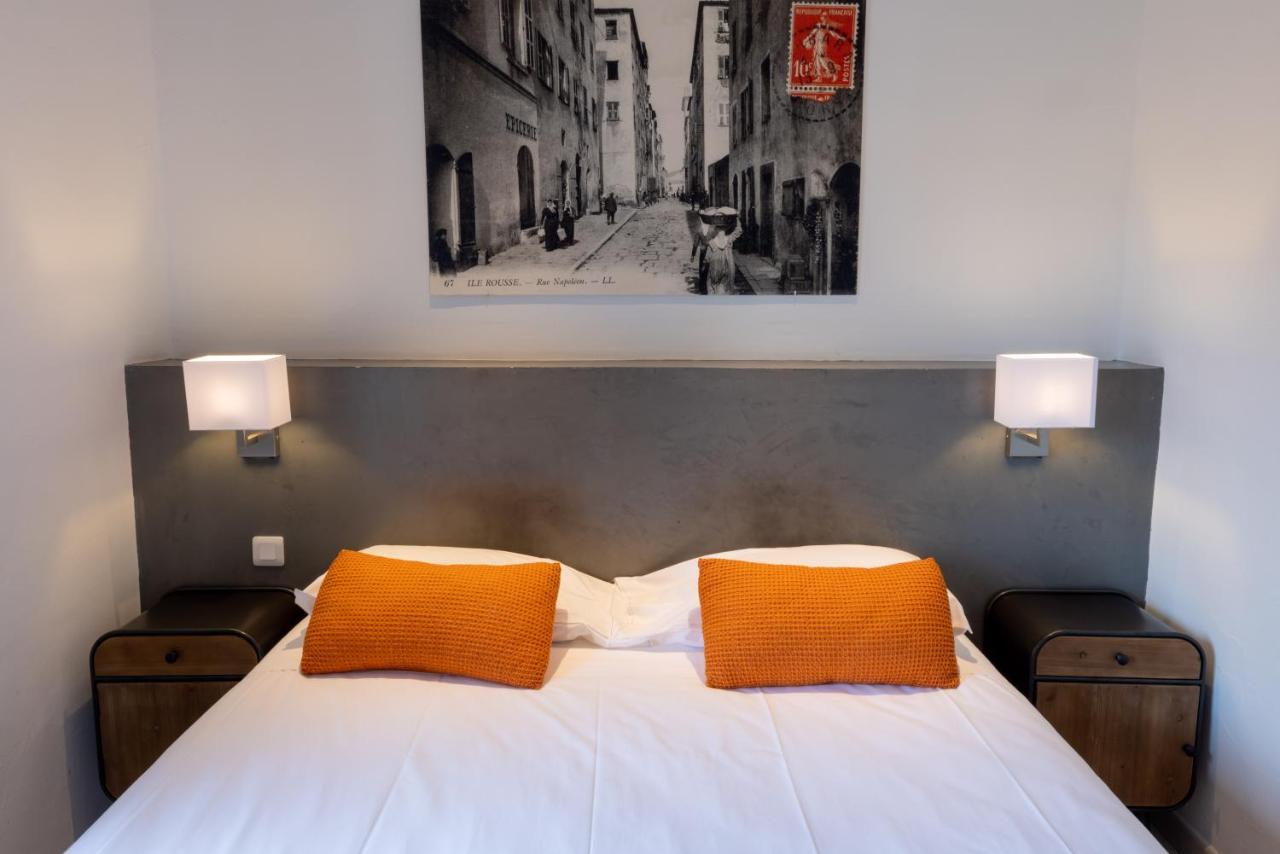 Hotel Casa Rossa & Spa LʼÎle-Rousse Екстериор снимка